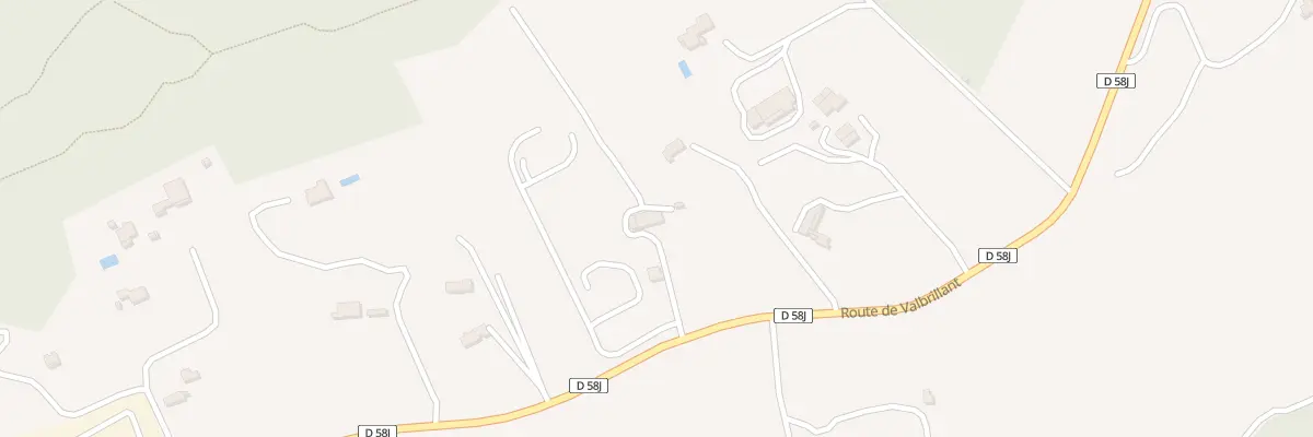 Plan du 1335 Rte de Valbrillant à Meyreuil