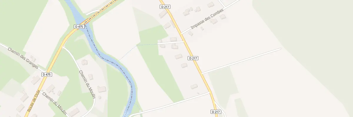 Plan du 10 Rue du Val d’Orain à Villers-Robert