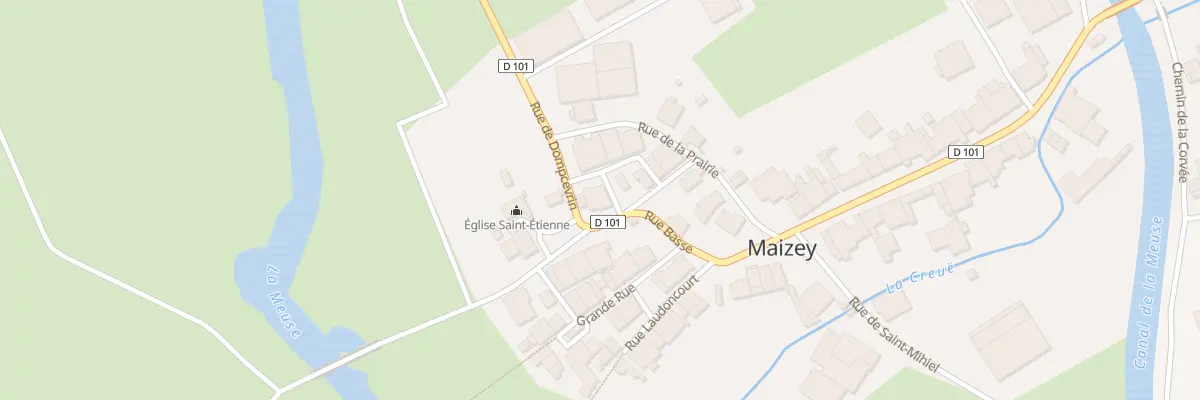 Plan du 8 Rue Maumusson à Maizey