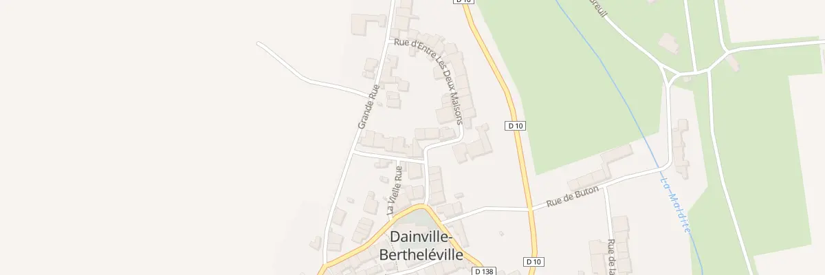 Plan du 3 Rue d’Entre Les Deux Maisons à Dainville-Bertheléville