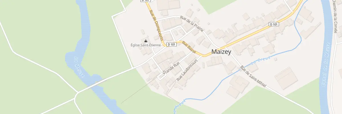 Plan du 3 Rue Maumusson à Maizey
