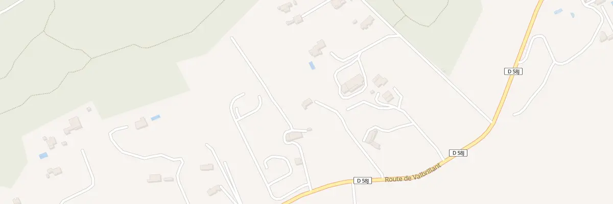 Plan du 1459 Rte de Valbrillant à Meyreuil