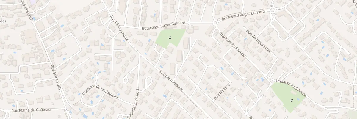 Plan du 519 Rue Léon Arnoux à Pertuis