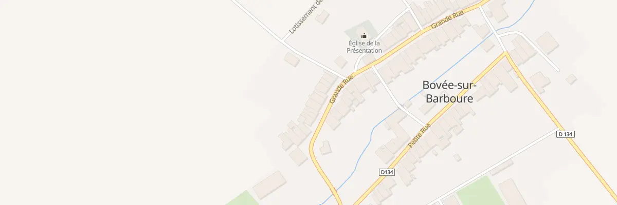Plan du 68 Gr Grande Rue à Bovée-sur-Barboure
