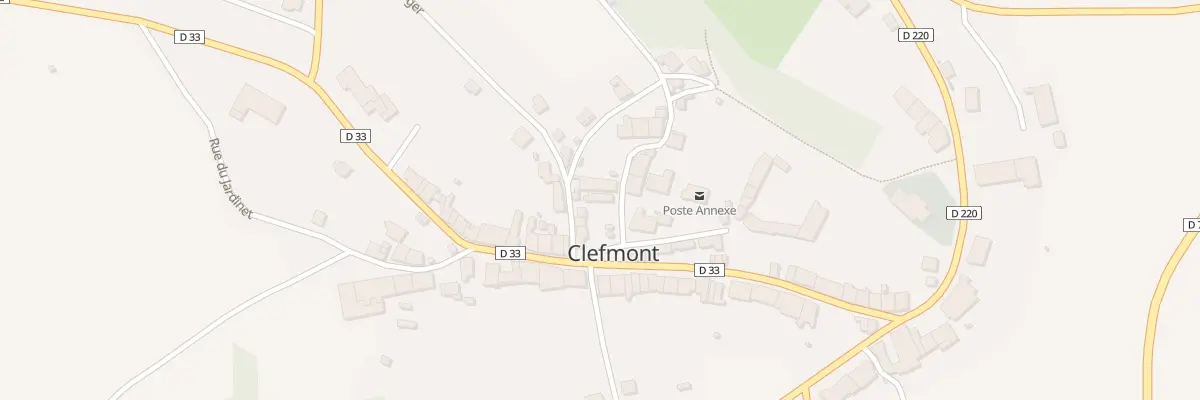 Plan du 2 Pl de la Mairie à Clefmont