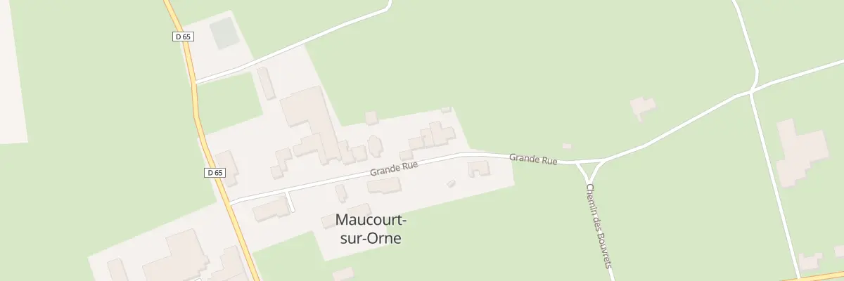 Plan du 6 Gr Grande Rue à Maucourt-sur-Orne