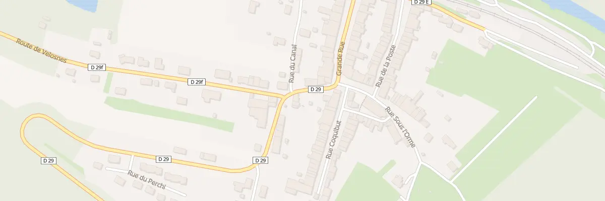 Plan du 1 Rue de Saint Cuny à Charency-Vezin