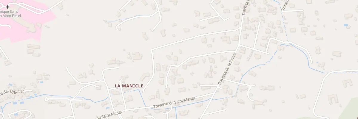 Plan du 36 Tra de la Penne à Marseille 11e Arrondissement