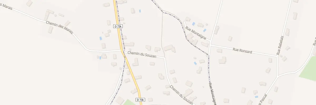 Plan du 46 Che de Souzan au Passage