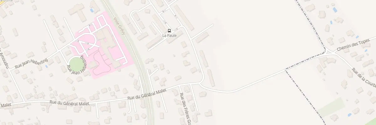 Plan du 44 Rue Benjamin Constant à Dole