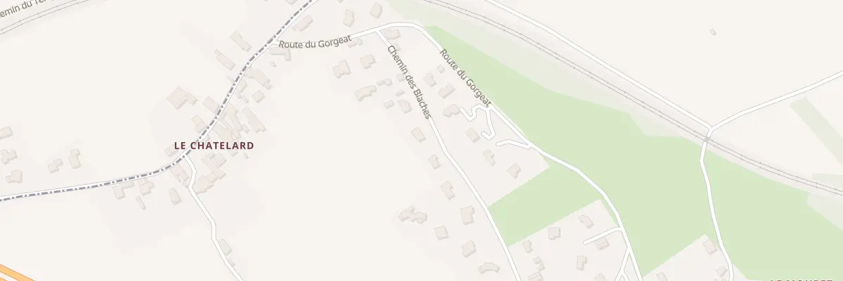 Plan du 2 Les Blaches à Réaumont