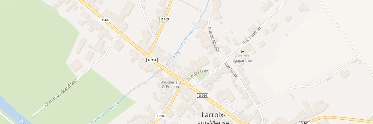 Plan du 5 Rue des Bots à Lacroix-sur-Meuse