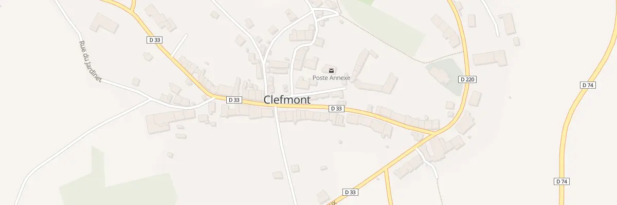 Plan du 4 Rue du Chateau à Clefmont
