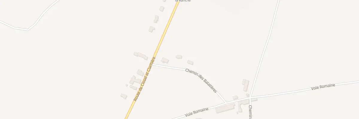 Plan du 71 Che des Balatières à Faverges-de-la-Tour