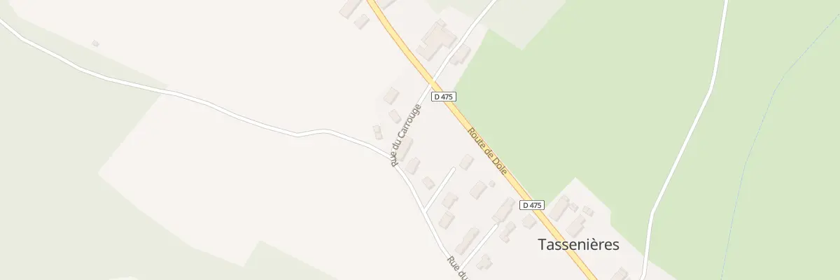 Plan du 40 Rue du Carrouge à Tassenières