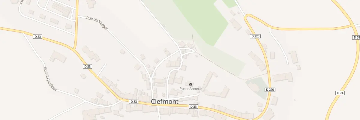 Plan du 11 Rue des Fosses à Clefmont
