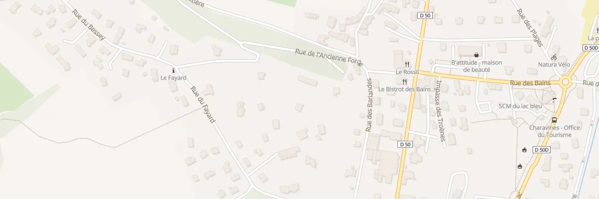 Plan du 5 Rue du Fayard à Charavines