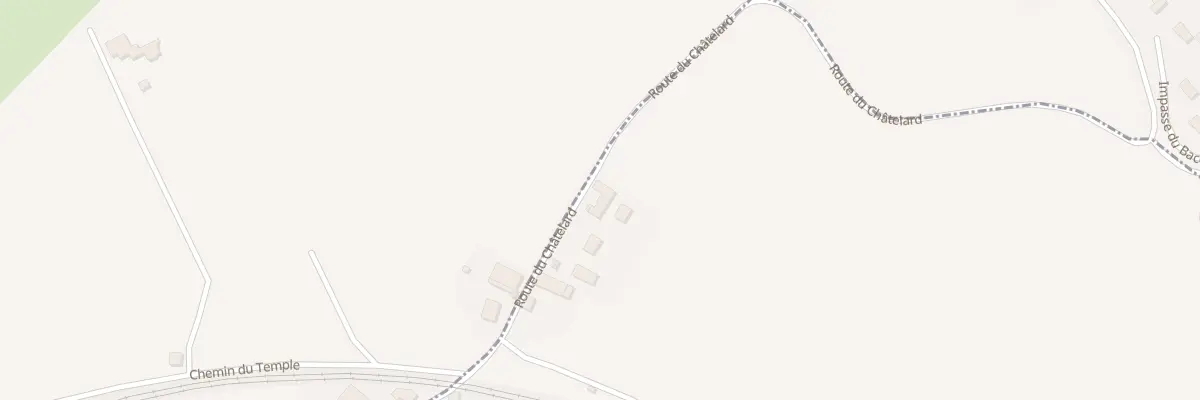 Plan du 605 Rte du Chatelard à Réaumont