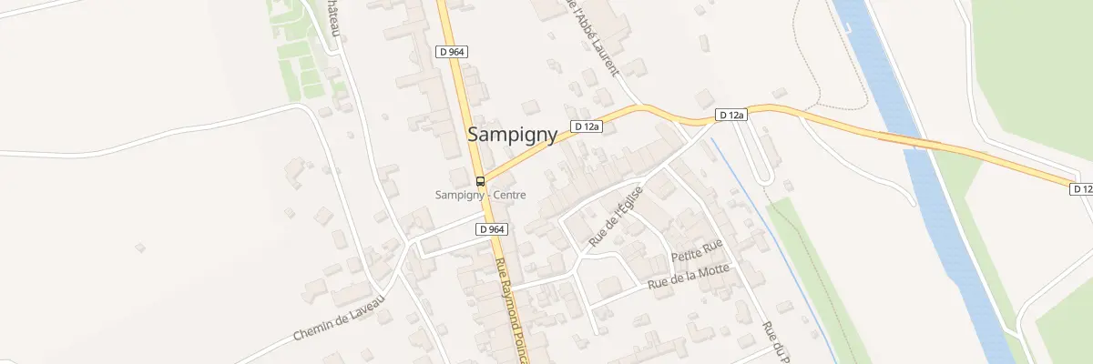 Plan du 15 Rue de la Paix à Sampigny