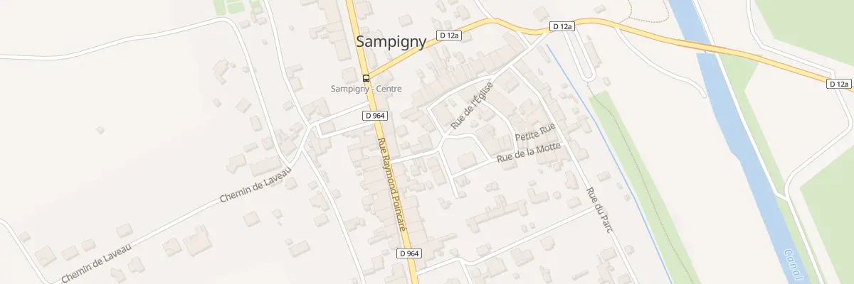 Plan du 21 Rue de l’Eglise à Sampigny