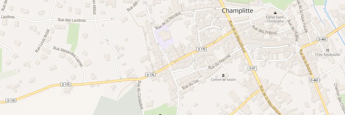 Plan du 56 Rue du Chirurgien Boy à Champlitte
