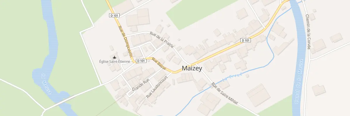 Plan du 6 Pl Principale à Maizey