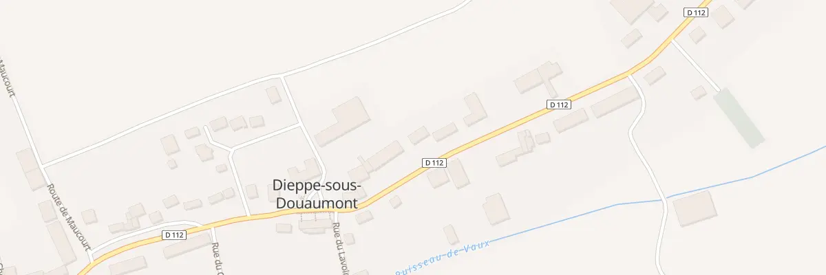 Plan du 44 Rue Mazel à Dieppe-sous-Douaumont