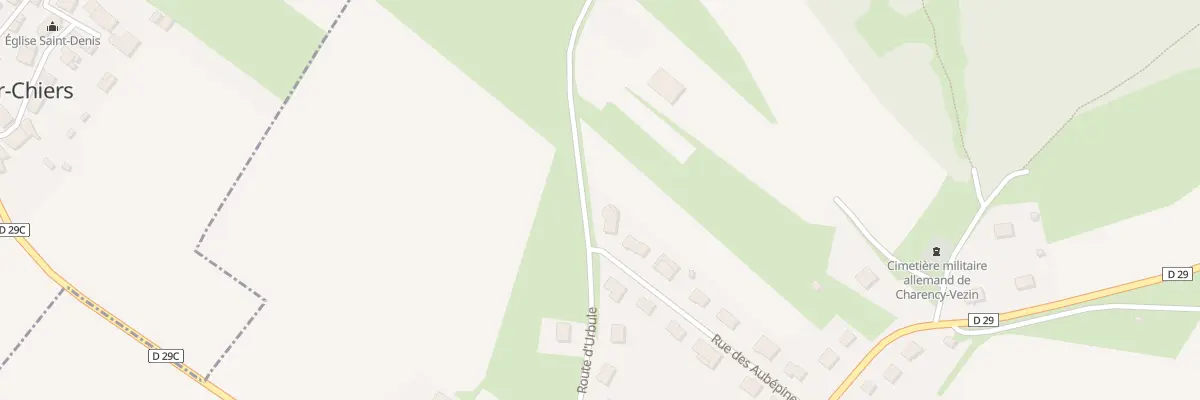 Plan du 14 Rue des Aubepines à Charency-Vezin