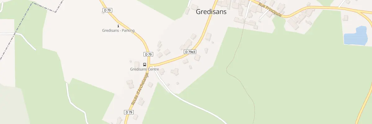 Plan du 6 Rue Principale à Gredisans