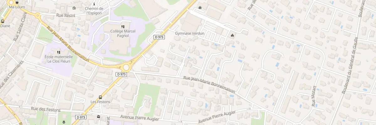 Plan du 447 Rue Jean-Marie Bonnemaison à Pertuis