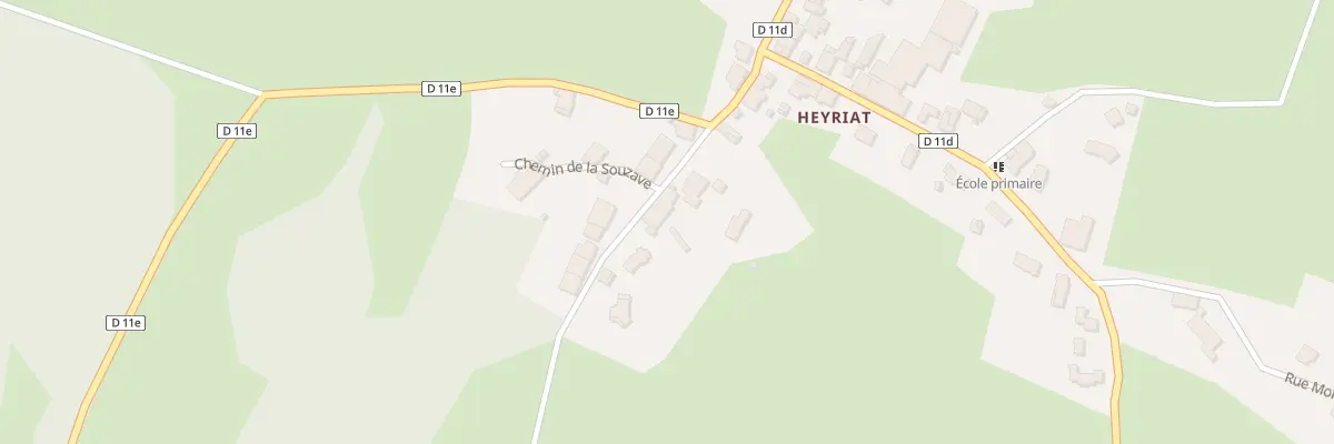 Plan du 67 Rue de Champ Rion à Sonthonnax-la-Montagne