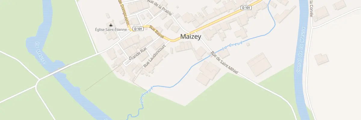 Plan du 7 Pl Principale à Maizey