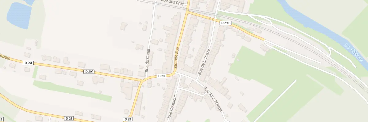 Plan du 4 Gr Grand Rue à Charency-Vezin