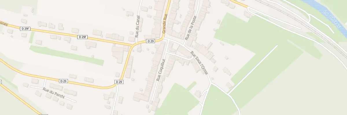 Plan du 2 Rue Sainte-hélène à Charency-Vezin