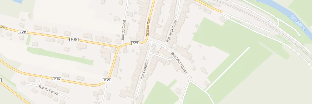 Plan du 1 Rue Sainte-hélène à Charency-Vezin
