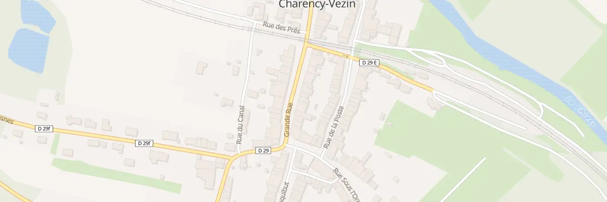 Plan du 10 Gr Grand Rue à Charency-Vezin