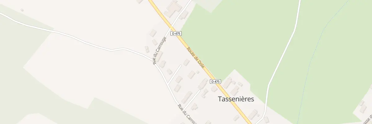 Plan du 32 Rue du Carrouge à Tassenières