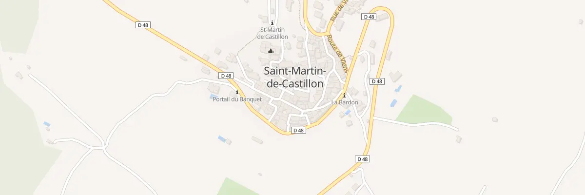 Plan du 5223 Le Village à Saint-Martin-de-Castillon