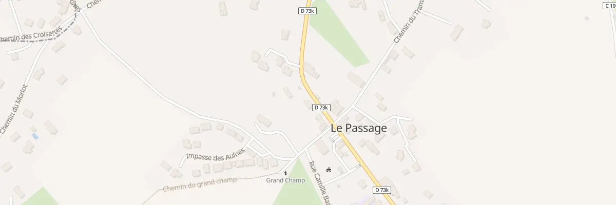Plan du 39 Rte de Saint-Didier au Passage