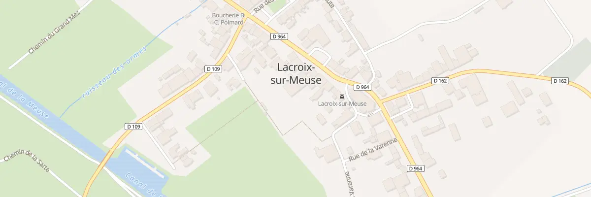 Plan du 29 Rue du Gen de Gaulle à Lacroix-sur-Meuse