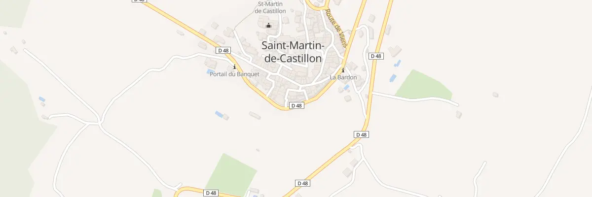 Plan du 5328 Le Village à Saint-Martin-de-Castillon
