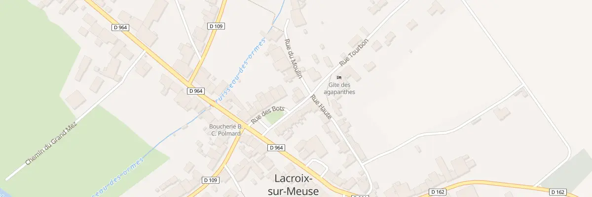 Plan du 1 Rue Tourbon à Lacroix-sur-Meuse