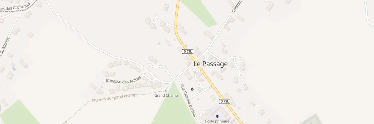 Plan du 37 Rte de Saint-Didier au Passage