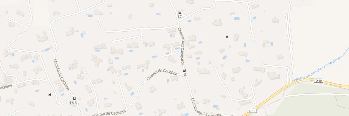 Plan du 8409 Che des Savoyards à Saint-Marc-Jaumegarde