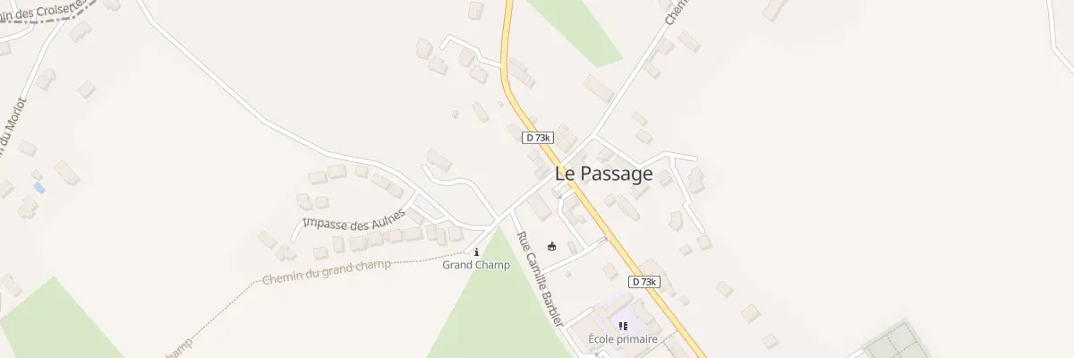 Plan du 35 Rte de Saint-Didier au Passage