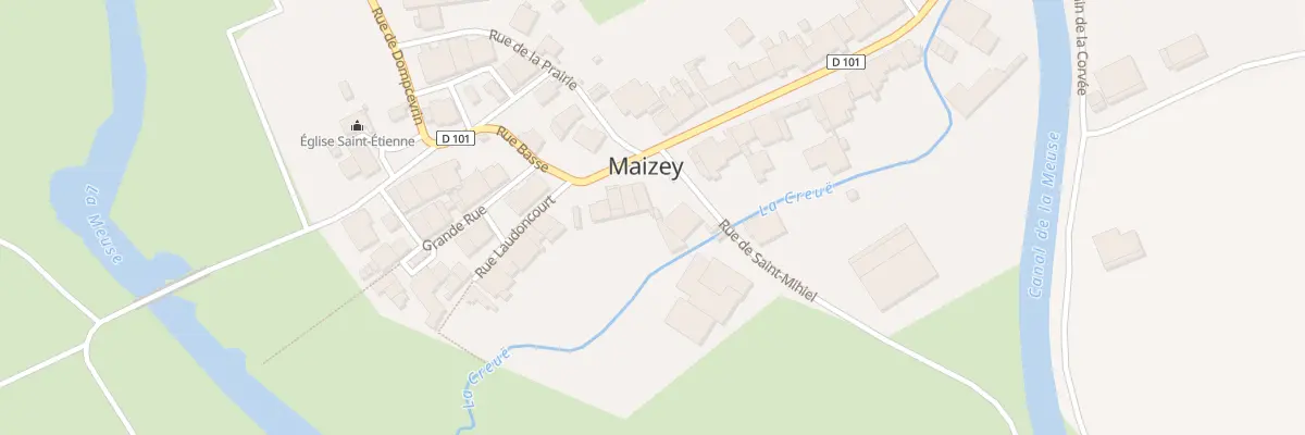 Plan du 3 Pl Principale à Maizey