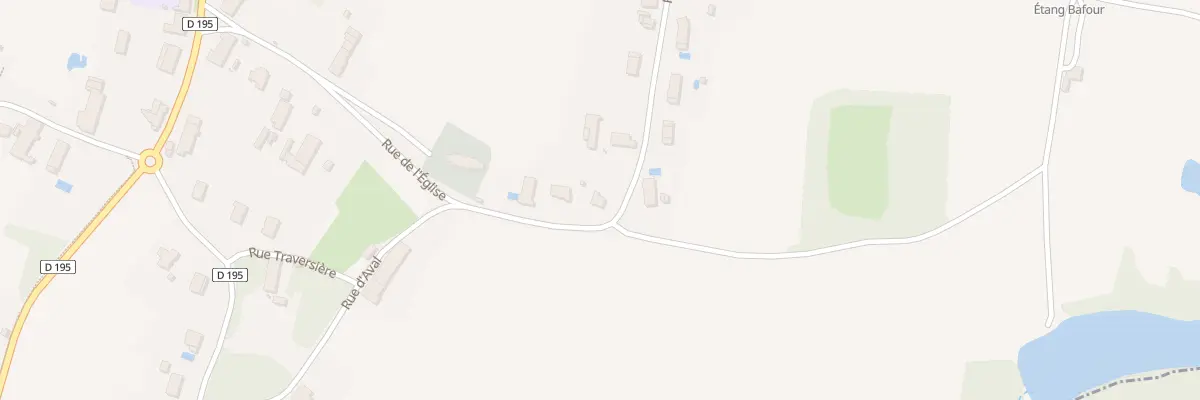 Plan du 405 Rue de l’Eglise à Lombard