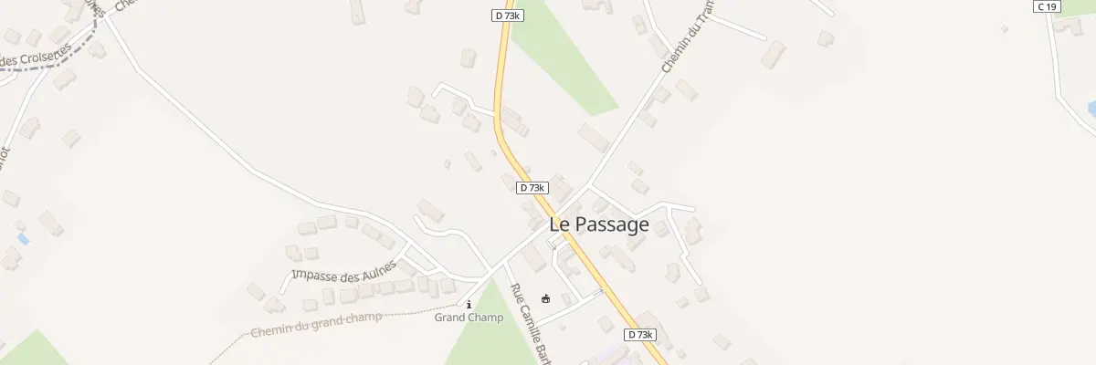 Plan du 34 Rte de Saint-Didier au Passage