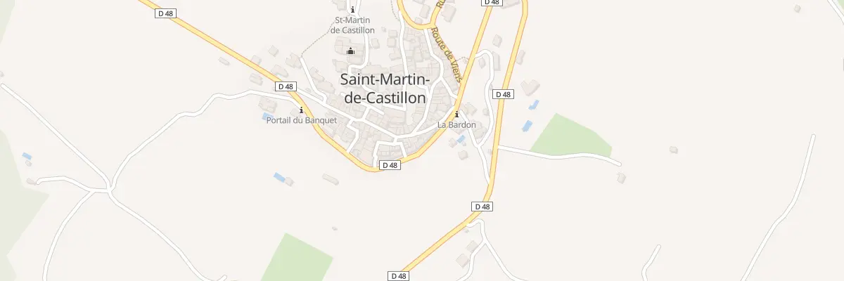 Plan du 5289 Le Village à Saint-Martin-de-Castillon