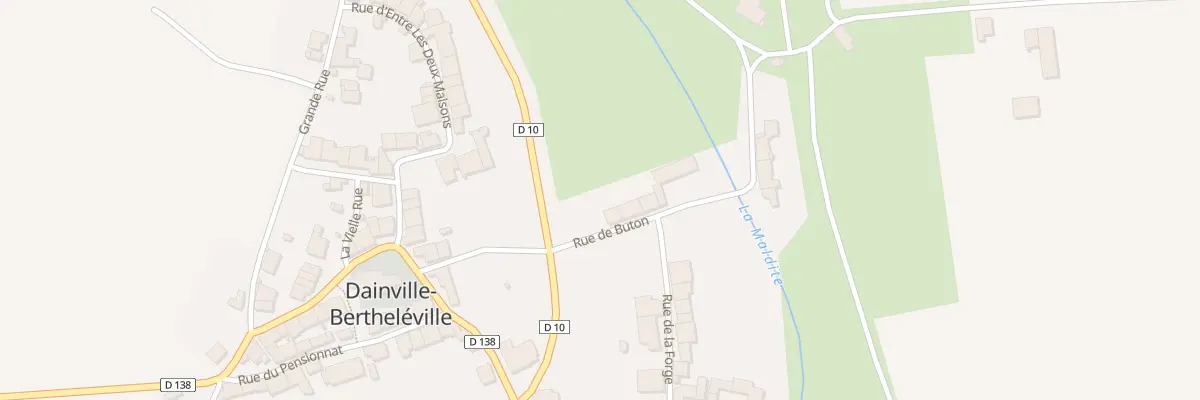 Plan du 1 Rue de Buton à Dainville-Bertheléville